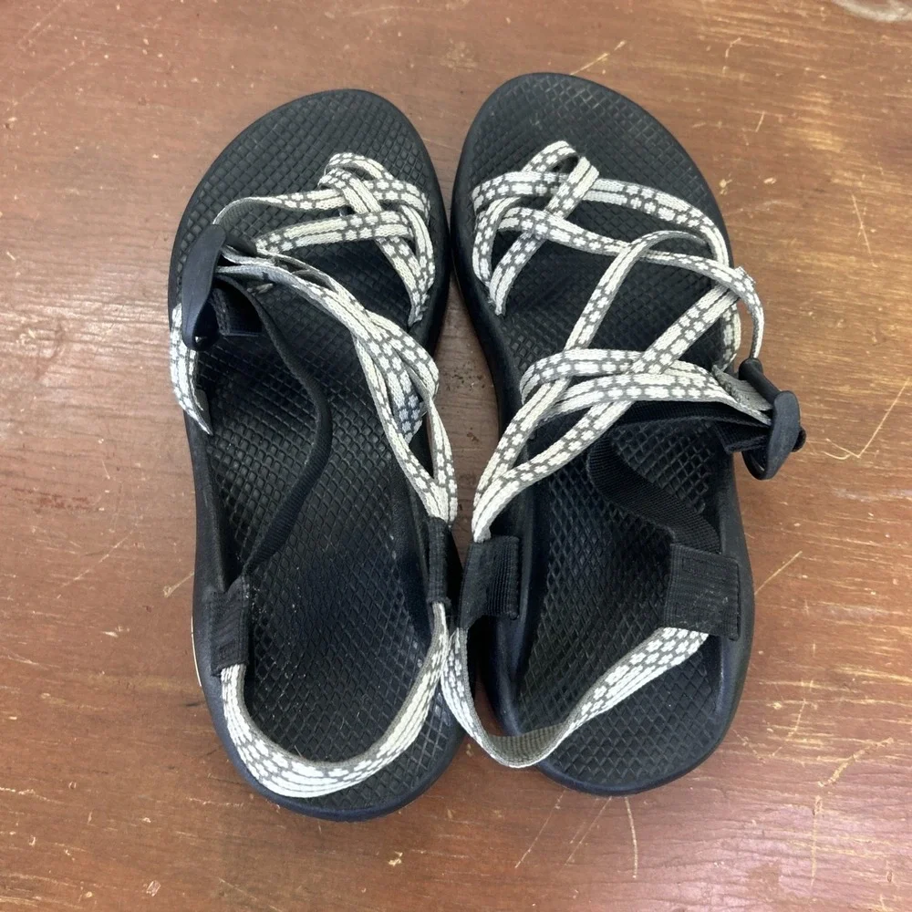 Chaco ZX/2 Yampa Sandals Womens Size 9 Gray Toe Loop Water Sport Hiking Outdoor